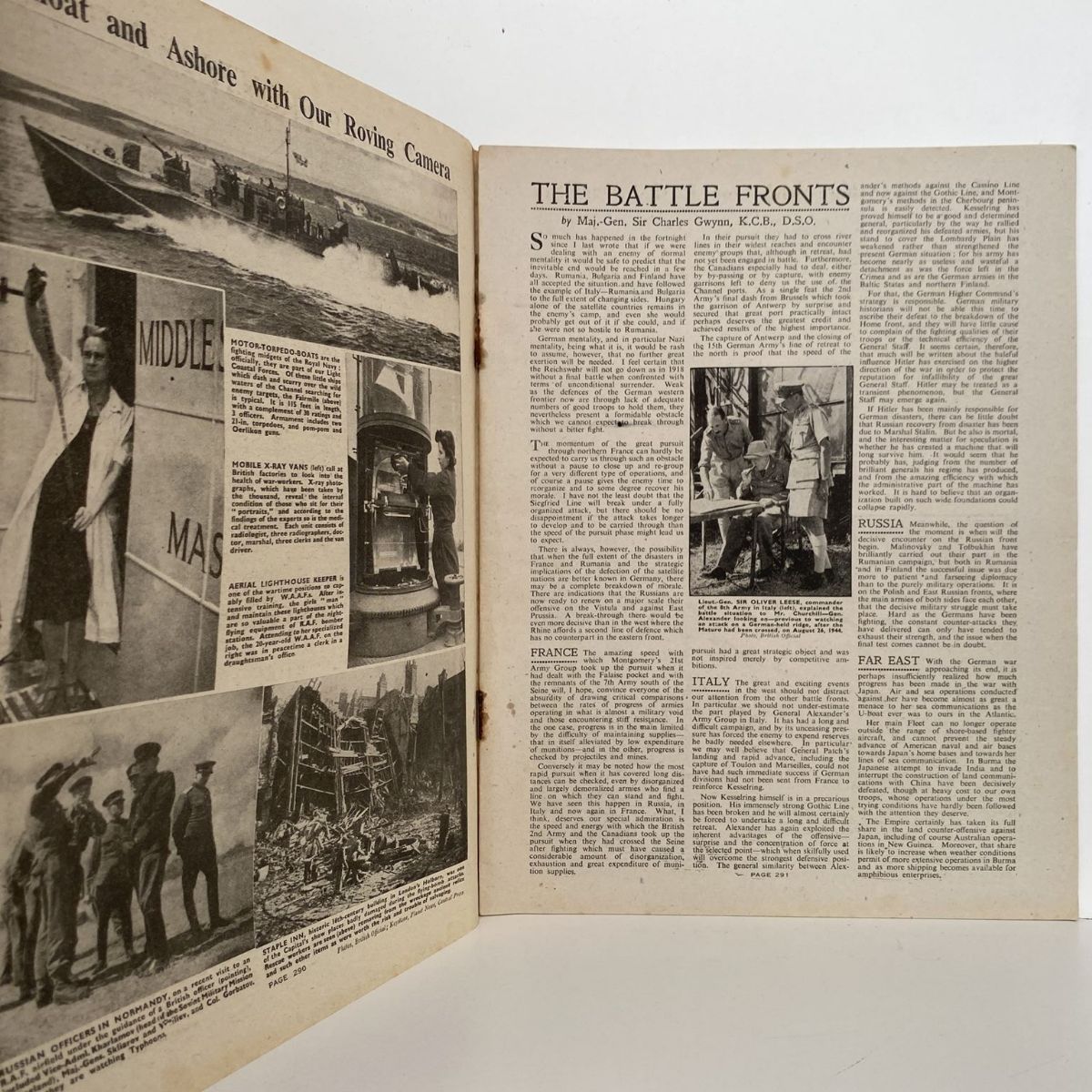 THE WAR ILLUSTRATED - Vol 8, No 190, 29th Sept 1944