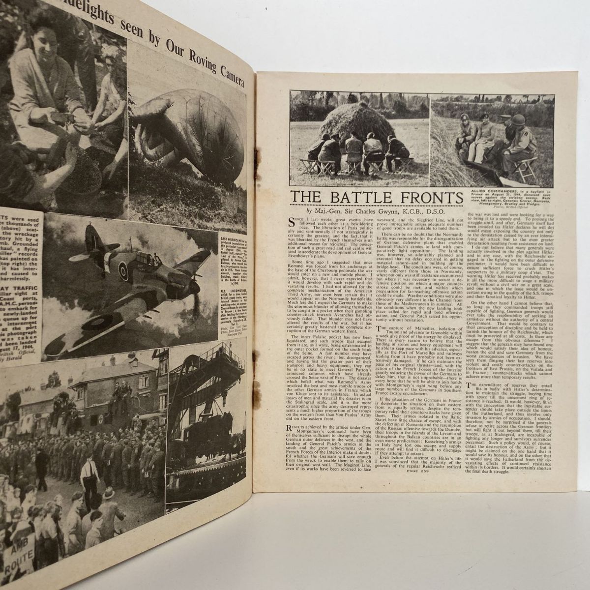 THE WAR ILLUSTRATED - Vol 8, No 189, 15th Sept 1944
