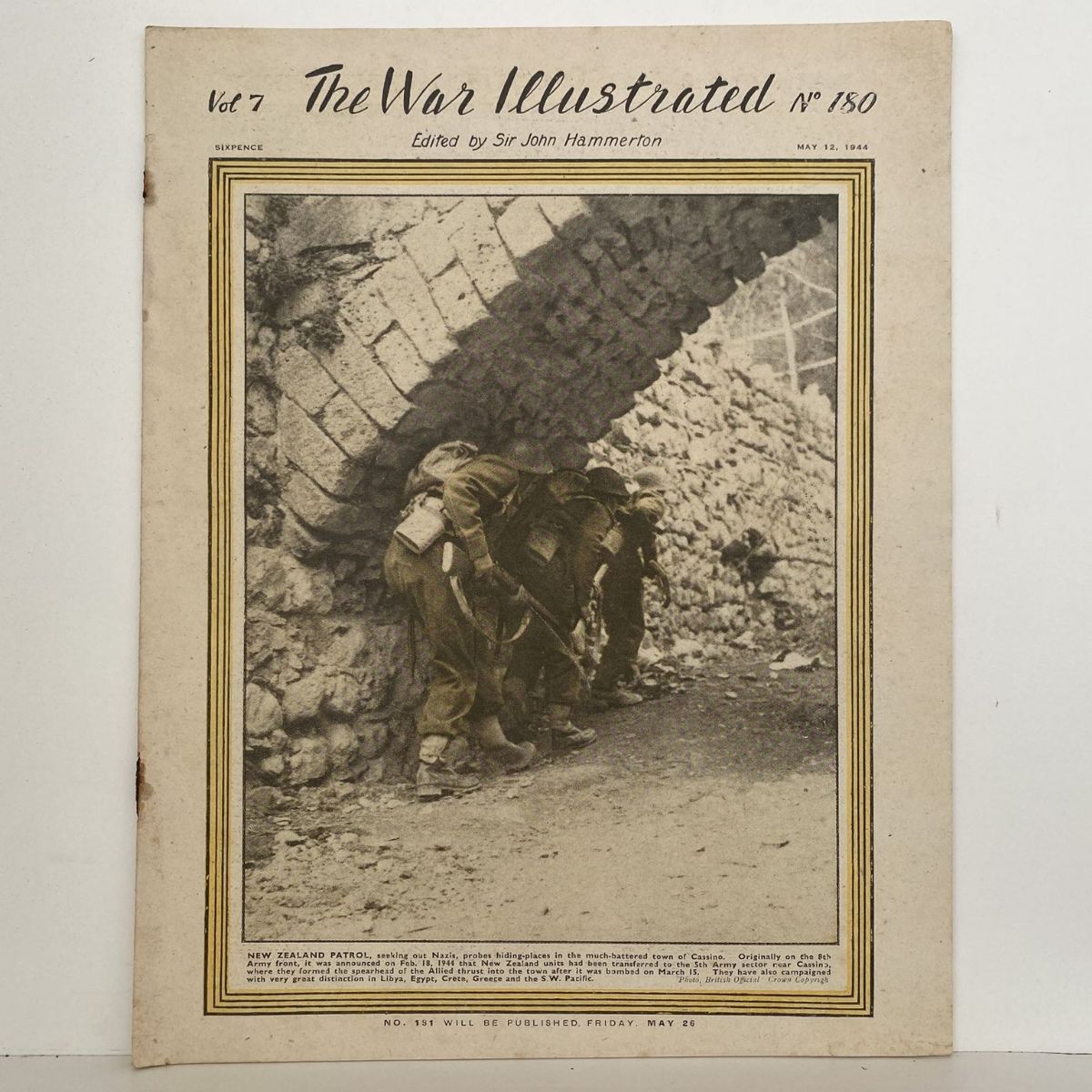 THE WAR ILLUSTRATED - Vol 7, No 180, 12th May 1944