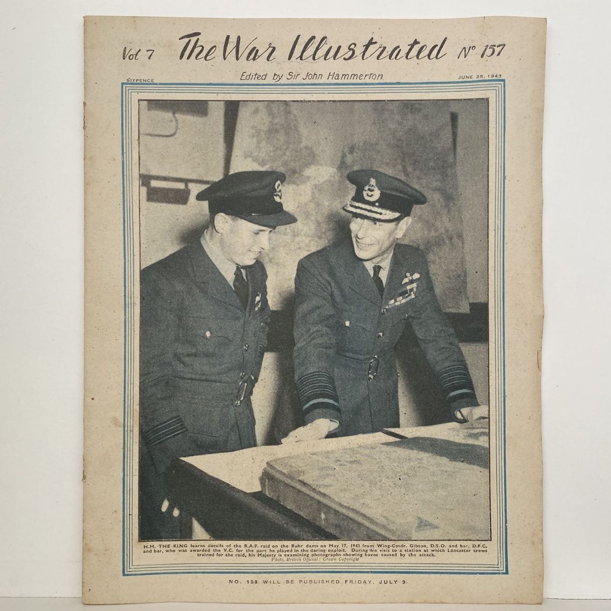 THE WAR ILLUSTRATED - Vol 7, No 157, 25th June 1943