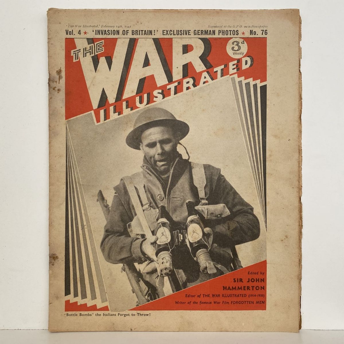 THE WAR ILLUSTRATED - Vol 4, No 76, 14th Feb 1941