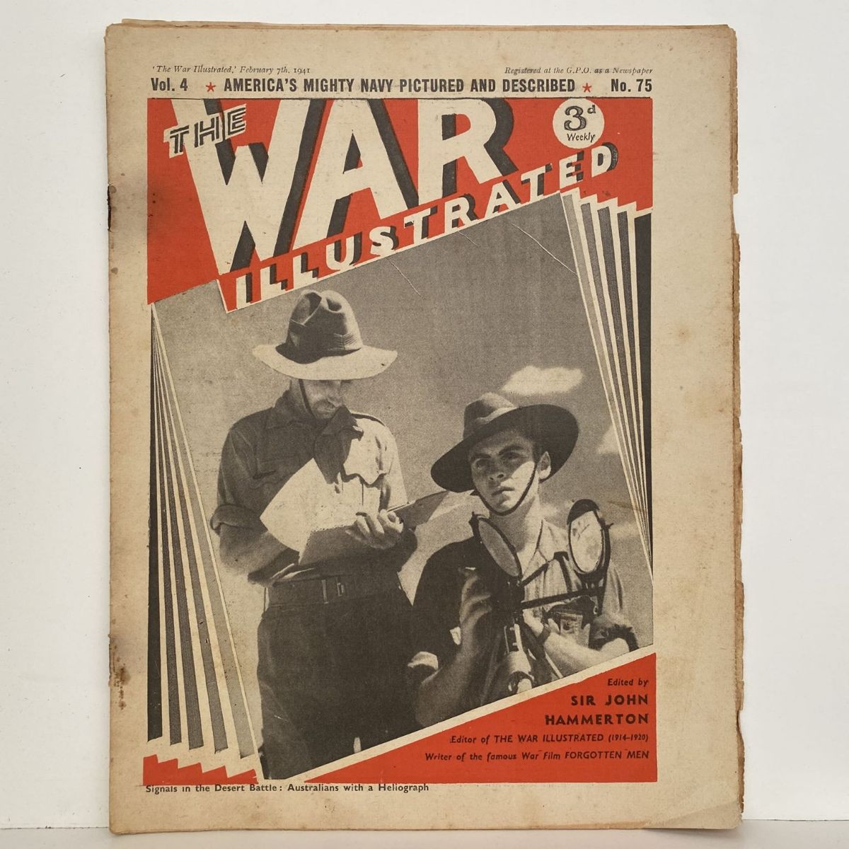 THE WAR ILLUSTRATED - Vol 4, No 75, 7th Feb 1941