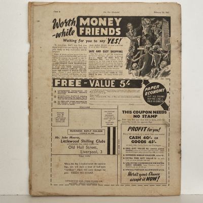 THE WAR ILLUSTRATED - Vol 4, No 75, 7th Feb 1941