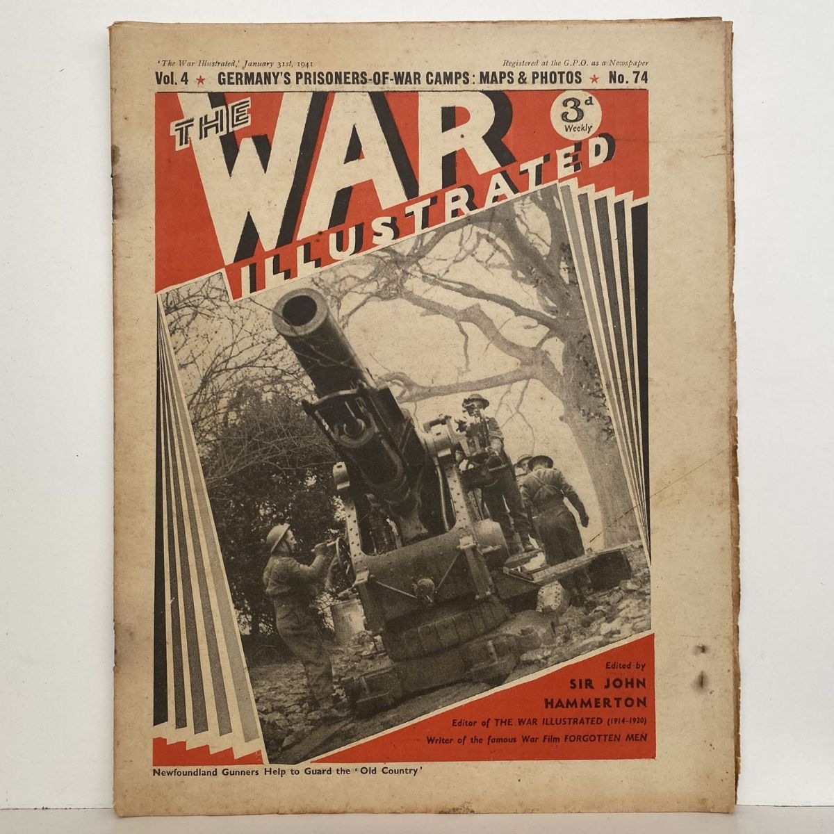 THE WAR ILLUSTRATED - Vol 4, No 74, 31st Jan 1941