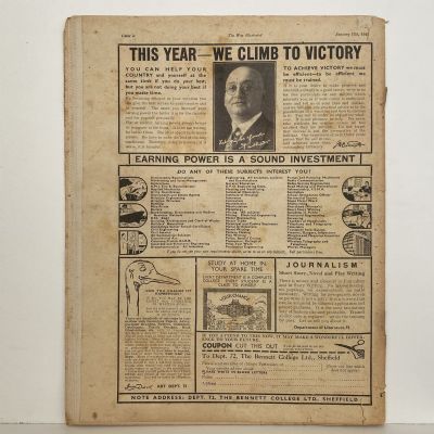 THE WAR ILLUSTRATED - Vol 4, No 72, 17th Jan 1941