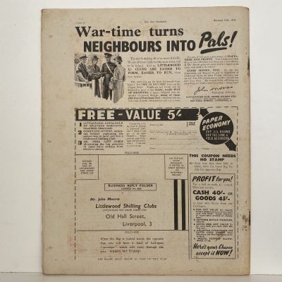 THE WAR ILLUSTRATED - Vol 4, No 71, 10th Jan 1941