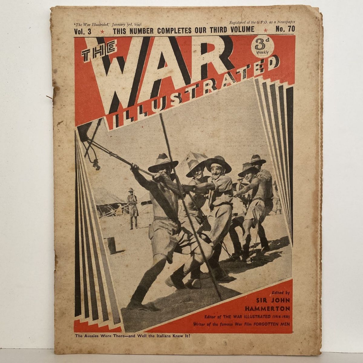 THE WAR ILLUSTRATED - Vol 3, No 70, 3rd Jan 1941