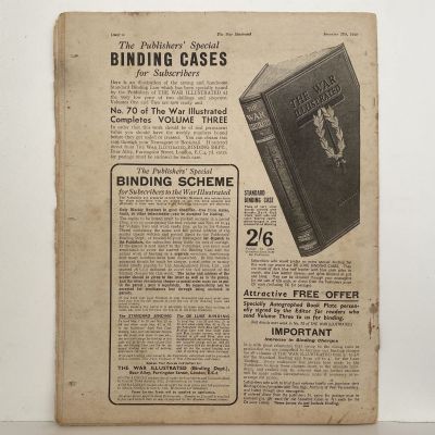 THE WAR ILLUSTRATED - Vol 3, No 69, 27th Dec 1940