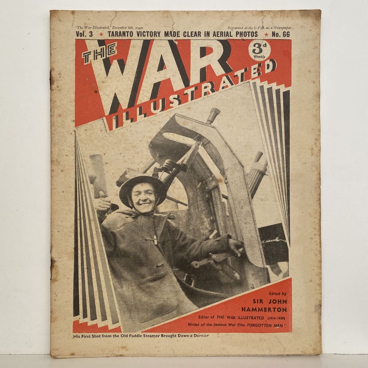THE WAR ILLUSTRATED - Vol 3, No 66, 6th Dec 1940