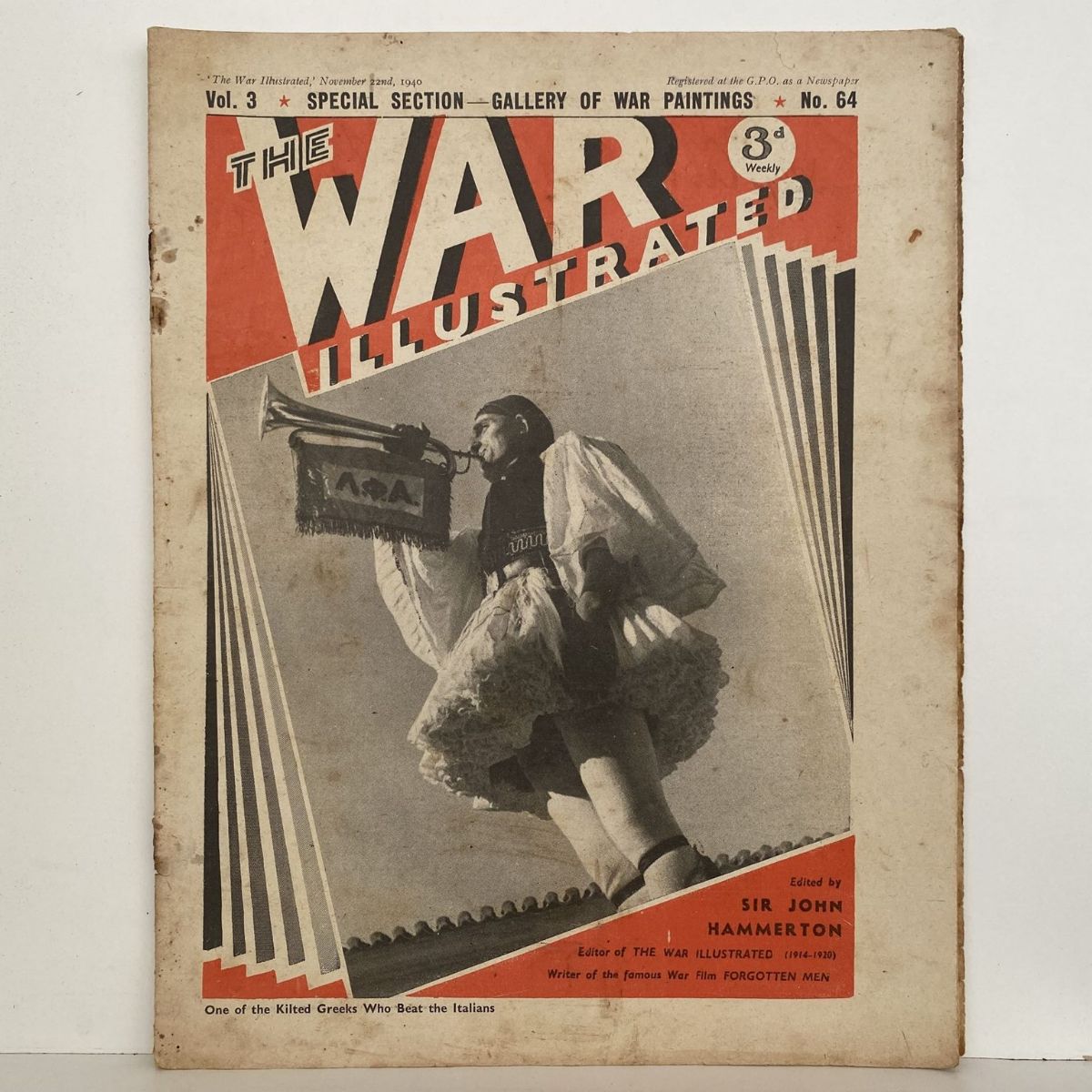 THE WAR ILLUSTRATED - Vol 3, No 64, 22nd Nov 1940