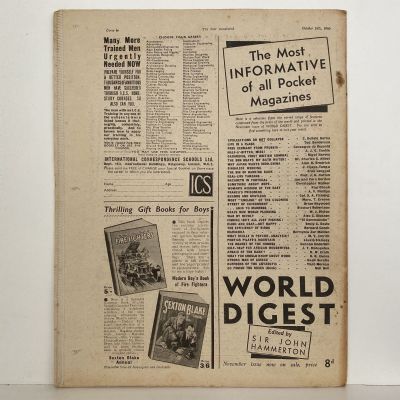 THE WAR ILLUSTRATED - Vol 3, No 59, 18th Oct 1940