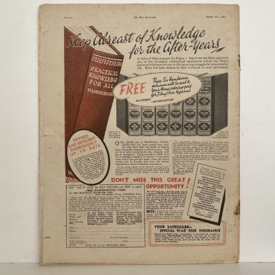 THE WAR ILLUSTRATED - Vol 3, No 58, 11th Oct 1940