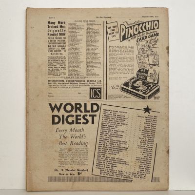 THE WAR ILLUSTRATED - Vol 3, No 55, 20th Sept 1940