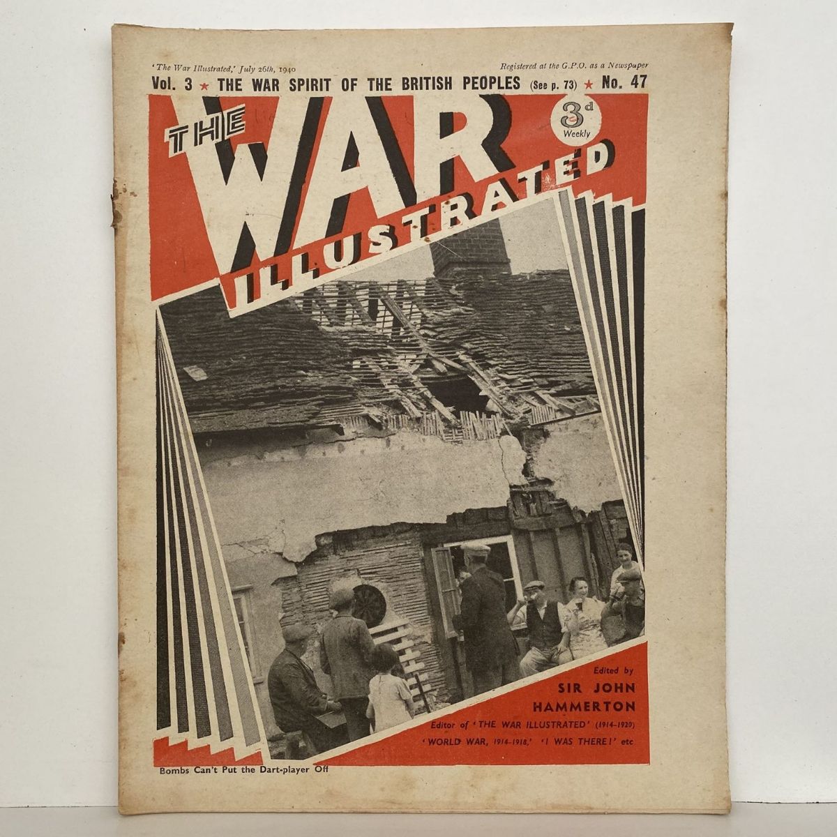 THE WAR ILLUSTRATED - Vol 3, No 47, 26th July 1940