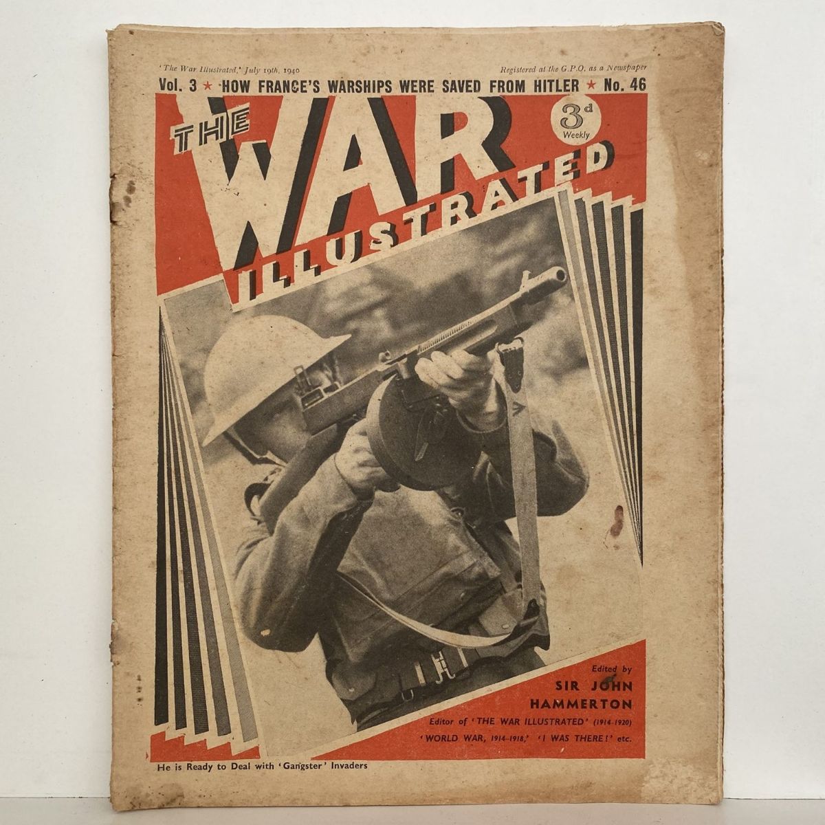 THE WAR ILLUSTRATED - Vol 3, No 46, 19th July 1940