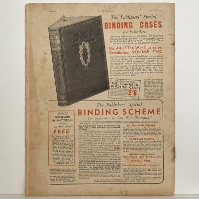 THE WAR ILLUSTRATED - Vol 3, No 45, 12th July 1940