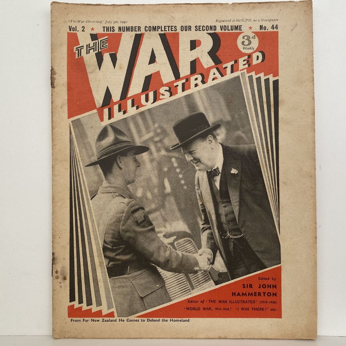 THE WAR ILLUSTRATED - Vol 2, No 44, 5th July 1940