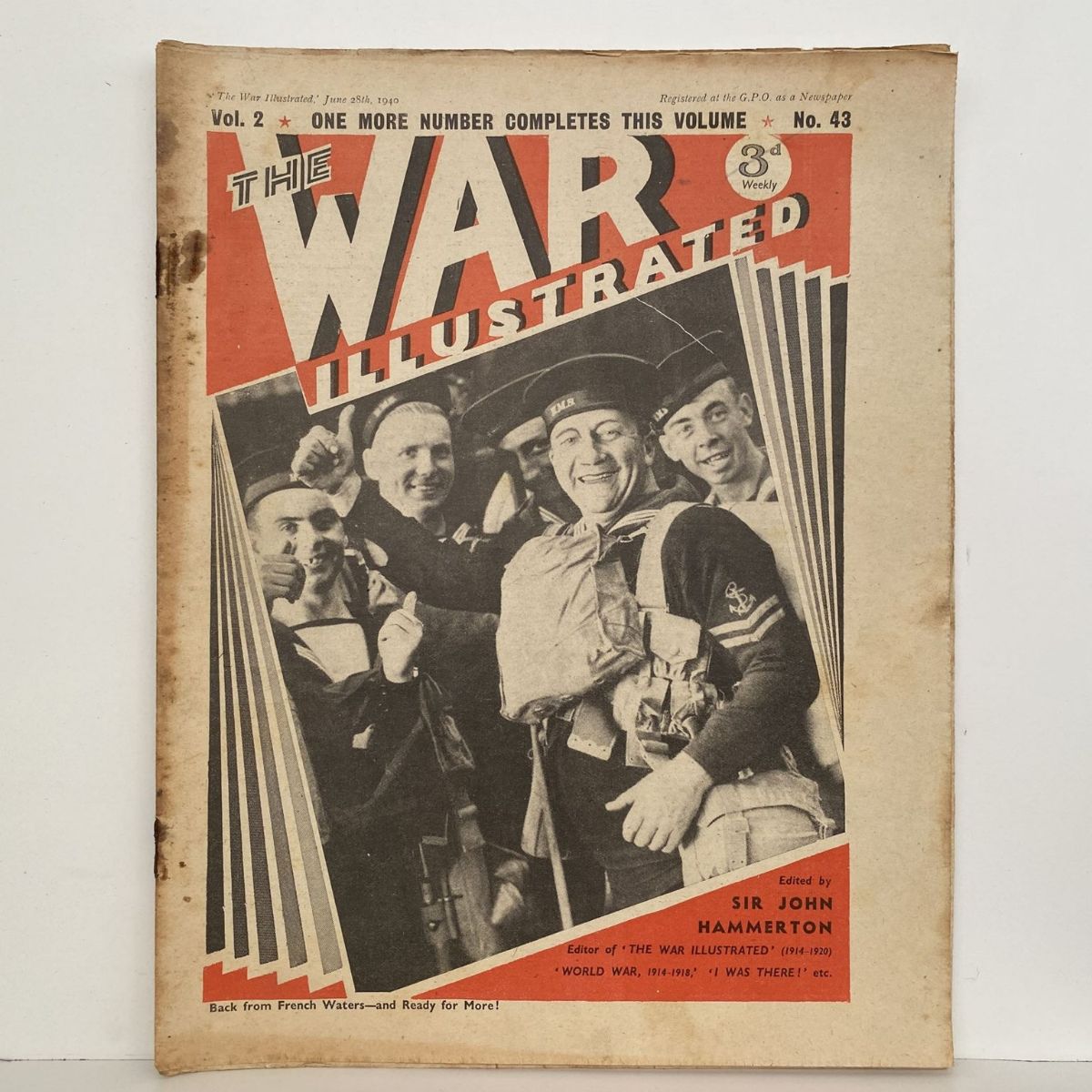 THE WAR ILLUSTRATED - Vol 2, No 43, 28th June 1940
