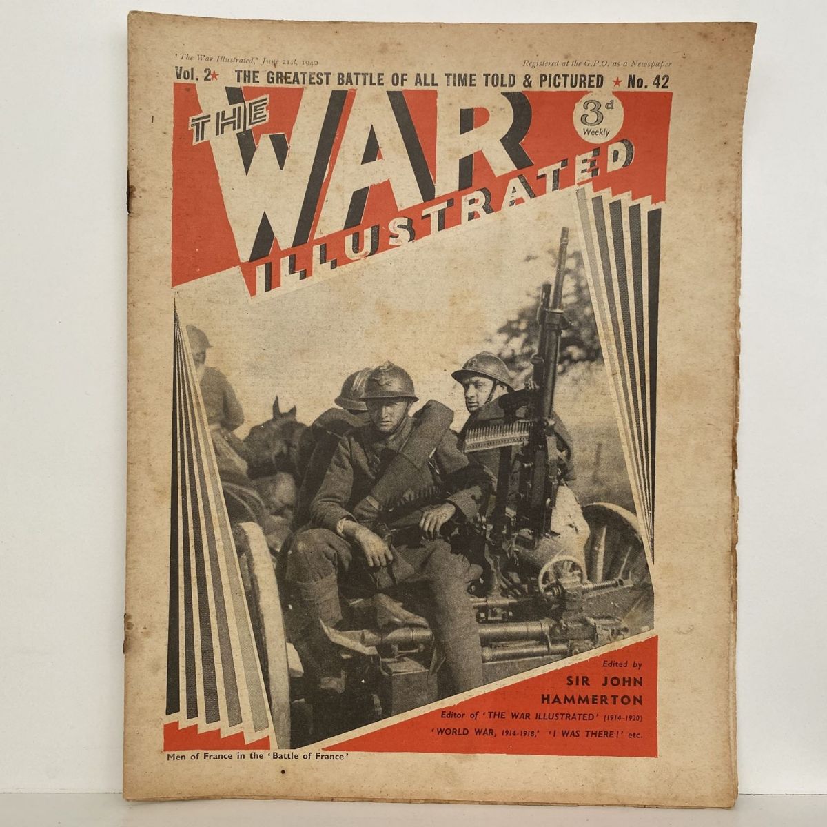 THE WAR ILLUSTRATED - Vol 2, No 42, 21st June 1940