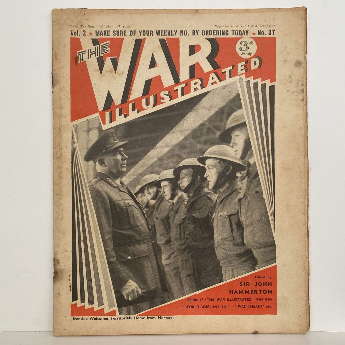 THE WAR ILLUSTRATED - Vol 2, No 37, 17th May 1940
