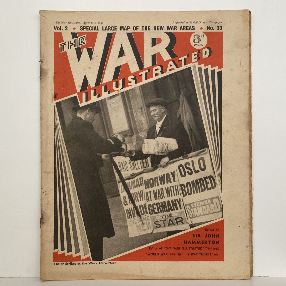 THE WAR ILLUSTRATED - Vol 2, No 33, 19th April 1940