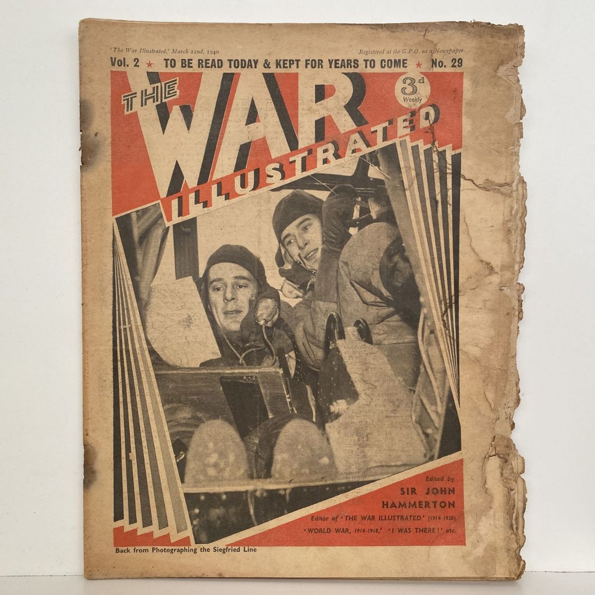 THE WAR ILLUSTRATED - Vol 2, No 29, 22nd March 1940