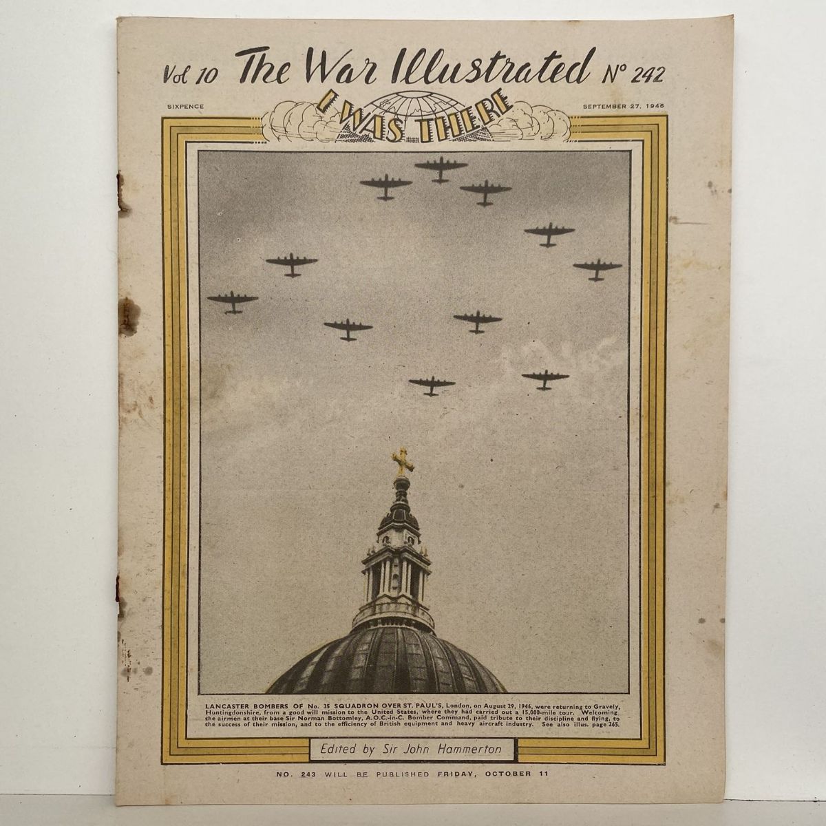 THE WAR ILLUSTRATED - Vol 10, No 242, 27th Sep 1946