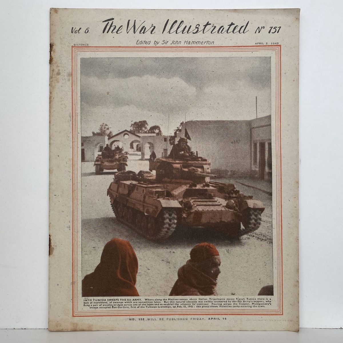 THE WAR ILLUSTRATED - Vol 6, No 151, 2nd April 1943