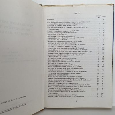 New Zealand Institute of Foresters (Inc) Forestry Handbook 1977