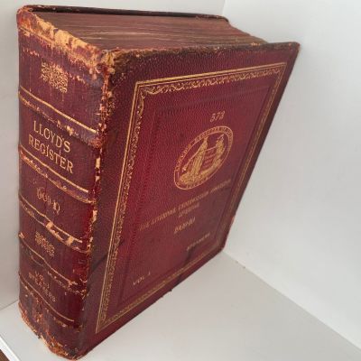 LLOYD'S REGISTER OF SHIPPING 1909 - 1910, 573, Volume 1, 2 and Appendix
