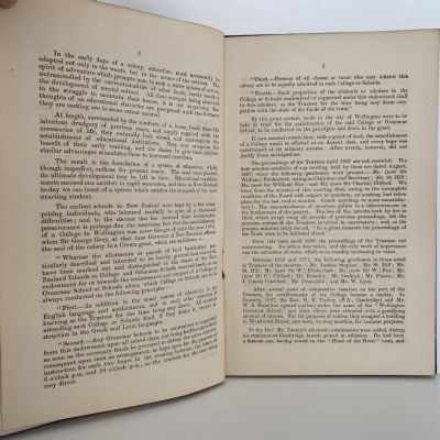 WELLINGTON COLLEGE OLD BOYS' RECORD and short History