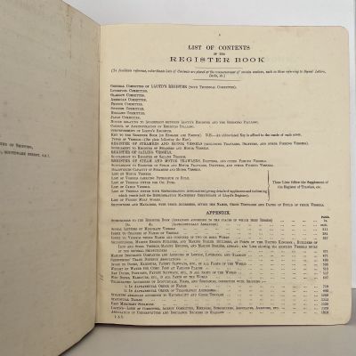 LLOYD'S REGISTER OF SHIPPING 1923 - 1924, Volume 1, Register - 7964