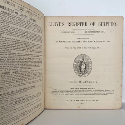 LLOYD'S REGISTER OF SHIPPING 1923 - 1924, Volume 1, Register - 7964