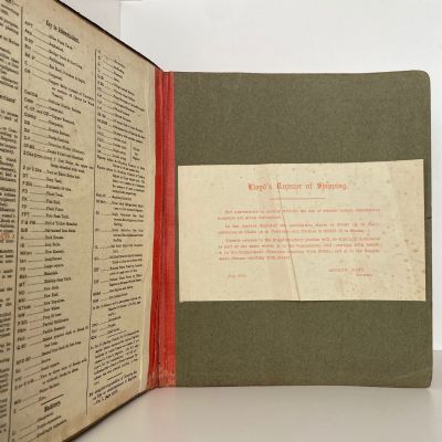LLOYD'S REGISTER OF SHIPPING 1930 - 1931, Volume I, Register - 6246