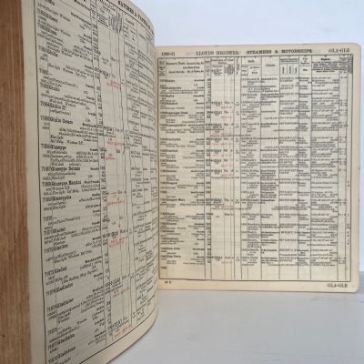 LLOYD'S REGISTER OF SHIPPING 1930 - 1931, Volume I, Register - 6246