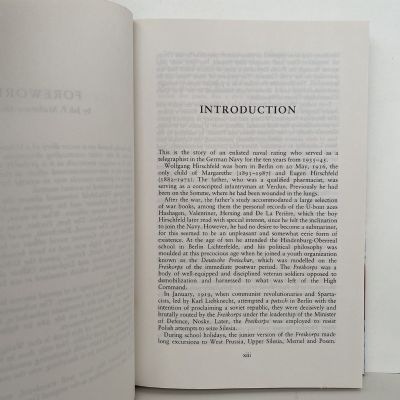 HIRSCHFELD: The Story of a U-boat NCO 1940-1946