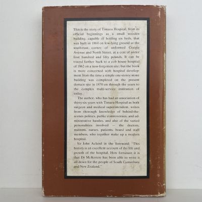 A HISTORY OF TIMARU HOSPITAL