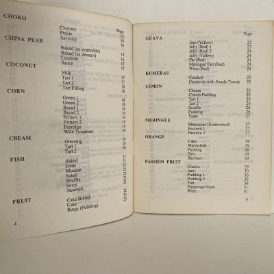NORFOLK ISLAND COOKERY BOOK  With Local Words and Phrases