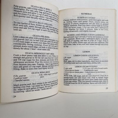 NORFOLK ISLAND COOKERY BOOK  With Local Words and Phrases