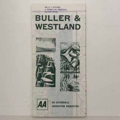 AA ROAD MAP: Buller & Westland District