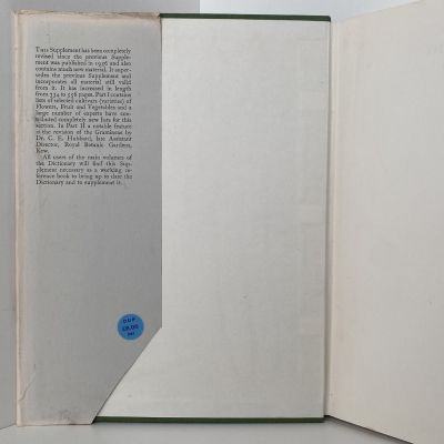 DICTIONARY OF GARDENING: Practical and Scientific Encyclopaedia of Horticulture