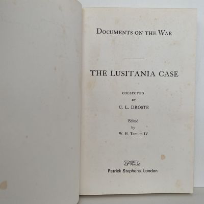 THE LUSITANIA CASE
