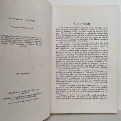 THE LUSITANIA CASE