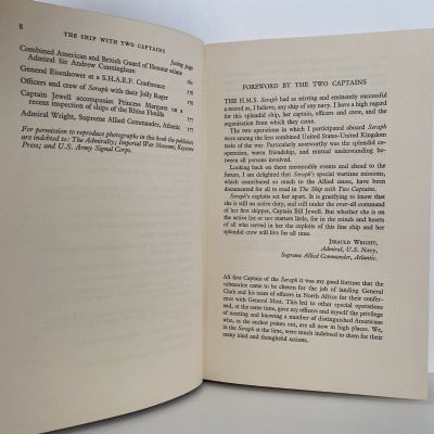 THE SHIP WITH TWO CAPTAINS: The Most Unusual Story of the War