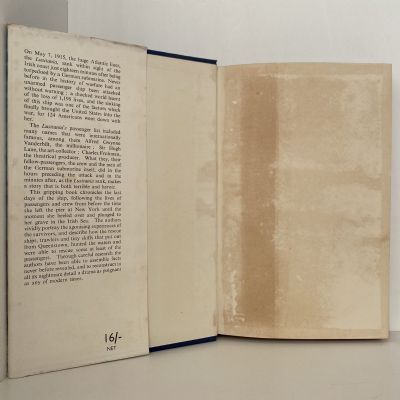 THE LAST VOYAGE OF THE LUSITANIA