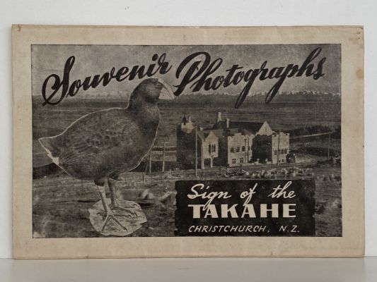SIGN OF THE TAKAHE, Christchurch - Souvenir Photographs