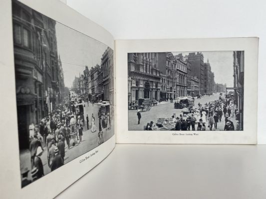 MELBOURNE Illustrated Souvenir - Present Day Views