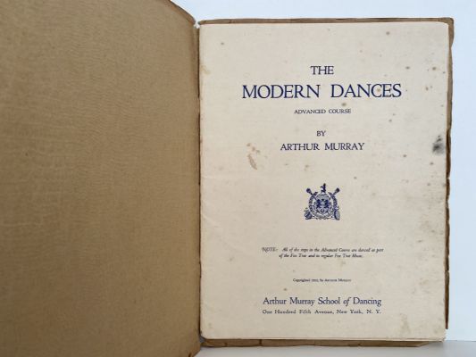 THE MODERN DANCES: Advanced Courses