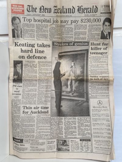 OLD NEWSPAPER: The New Zealand Herald, 22 May 1993