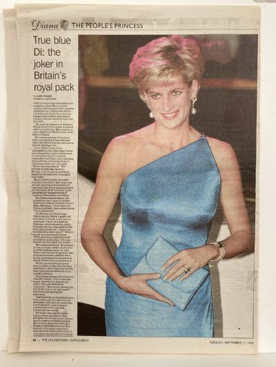 OLD NEWSPAPER: The New Zealand Herald, 3 Sept 1997 - Death of Princess Diana